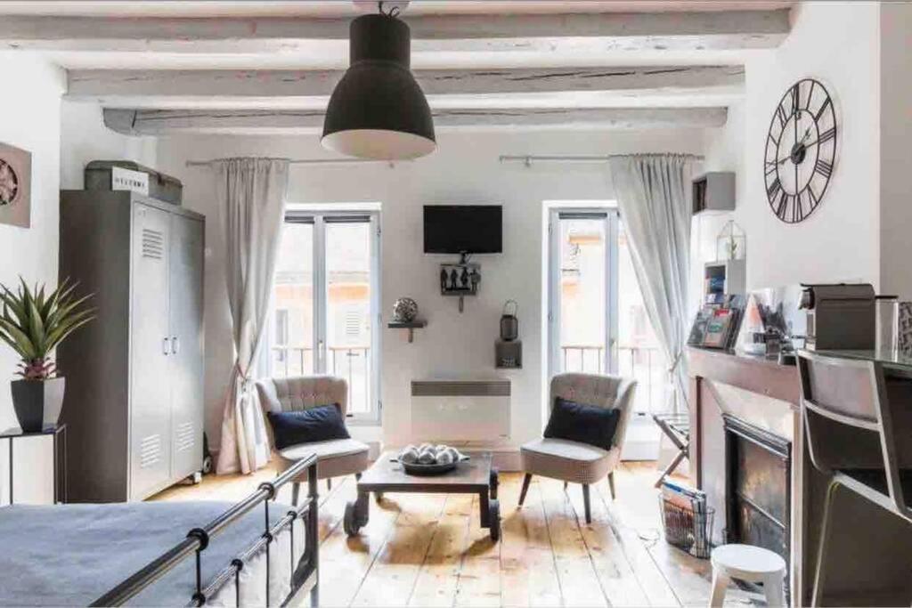 Au Grey D'Annecy, Studio Cosy Au Coeur De La Ville Bagian luar foto