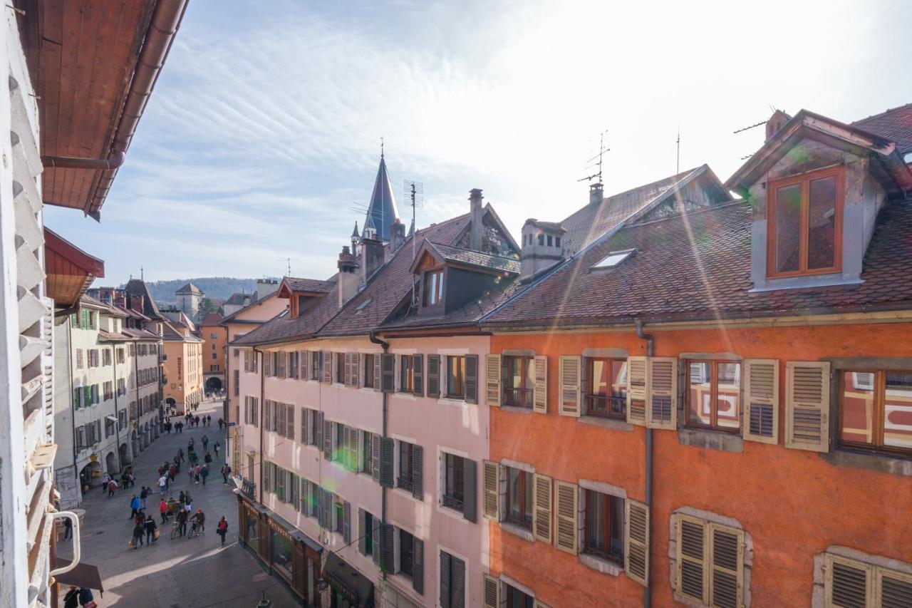 Au Grey D'Annecy, Studio Cosy Au Coeur De La Ville Bagian luar foto